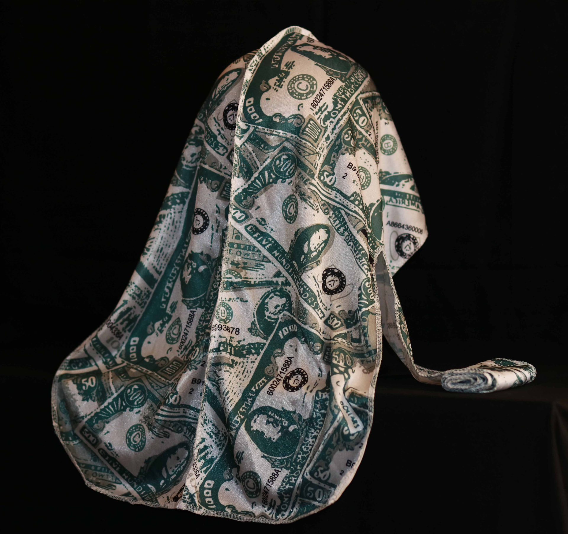 Dollar Print Durag — durag by 3kingsmerch
