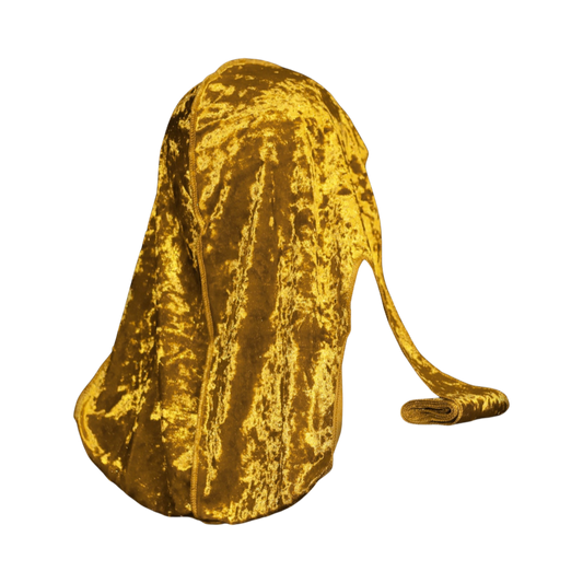 Golden Globe Velvet Durag - 3kingsmerch - Durag